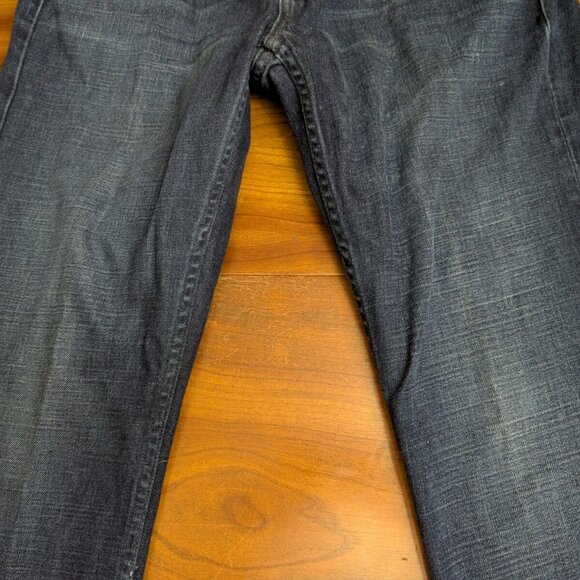 J Brand Jeans Mens 34x33 Blue Denim Kane Slim Straight Leg Indigo Cali Made USA - Picture 4 of 14